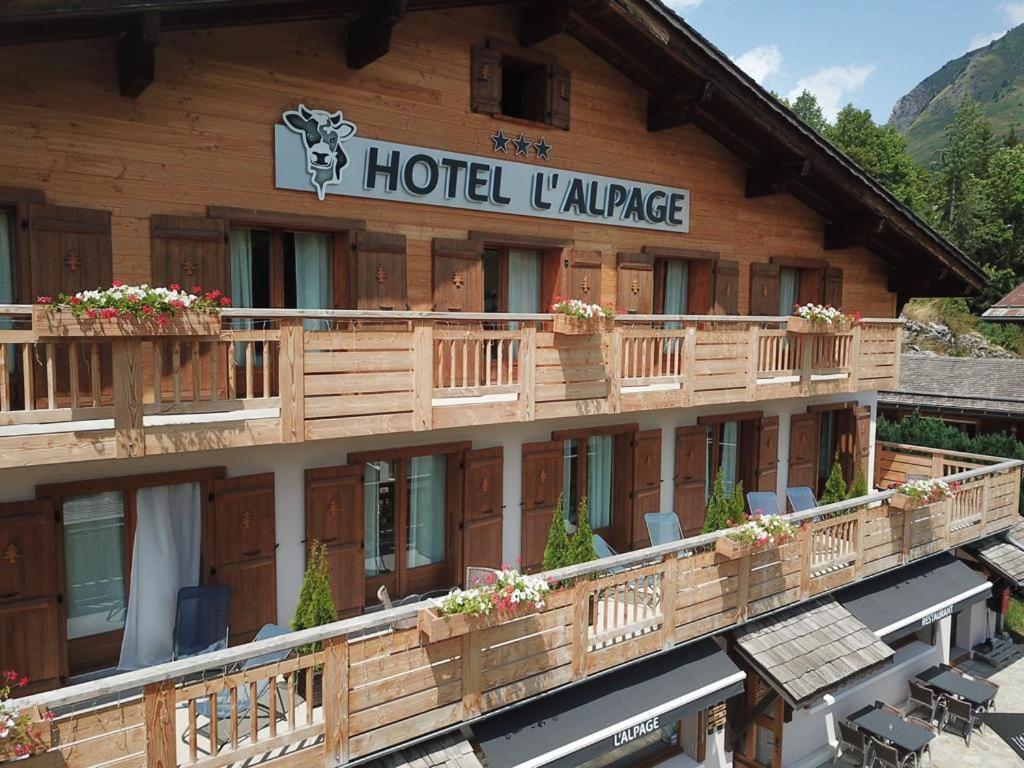 L'Alpage Hotel Le Grand-Bornand Luaran gambar